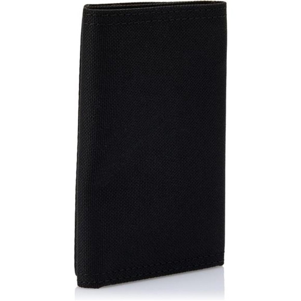 Men's Trifold Nylon Wallet, Black - Picture 3 of 6